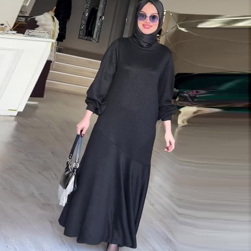 فستان ذيل السمكة ذو شخصية رشيقة على الموضة النسائية
