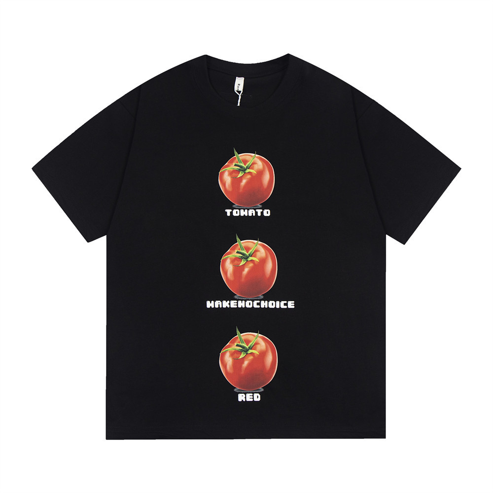 تيشيرت رجالي بطبعة Tomato Fruit ثلاثية الأبعاد