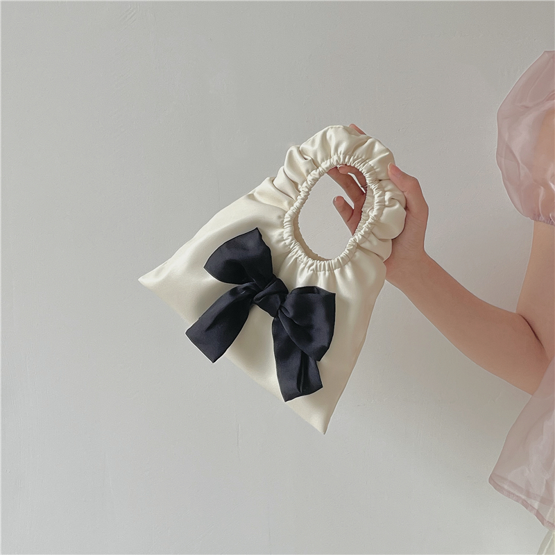 شخصية Bowknot مطوي حقيبة حقيبة صغيرة
