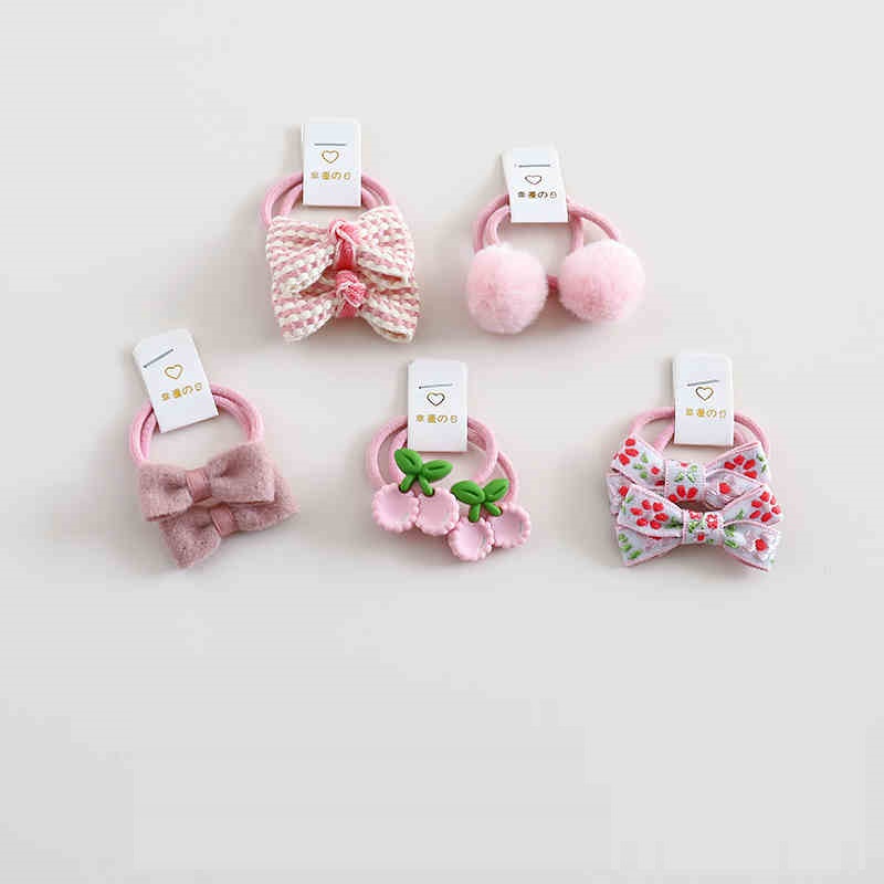 القماش الأطفال الشعر الفرقة الطفل Bowknot عقال